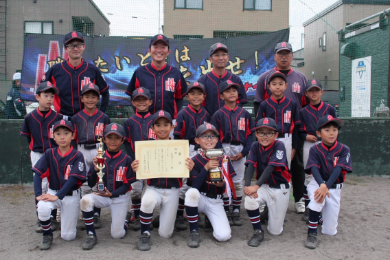 10/5　東区スーパージュニアカップ　優勝！